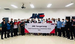 SGI mengadakan Training HSE K3 JNE Tangerang